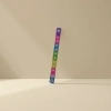 Colorful plastic wristbands are fashionable and versatile for couples. Available in multiple colors, suitable for both men and women Specification image